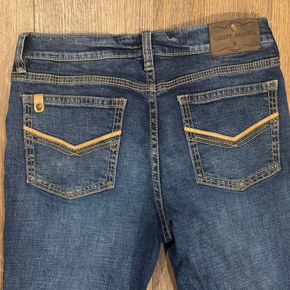 Men's Bootcut Jeans in Classic Blue (Read Details- Long Inseam) - Picture 6 of 6